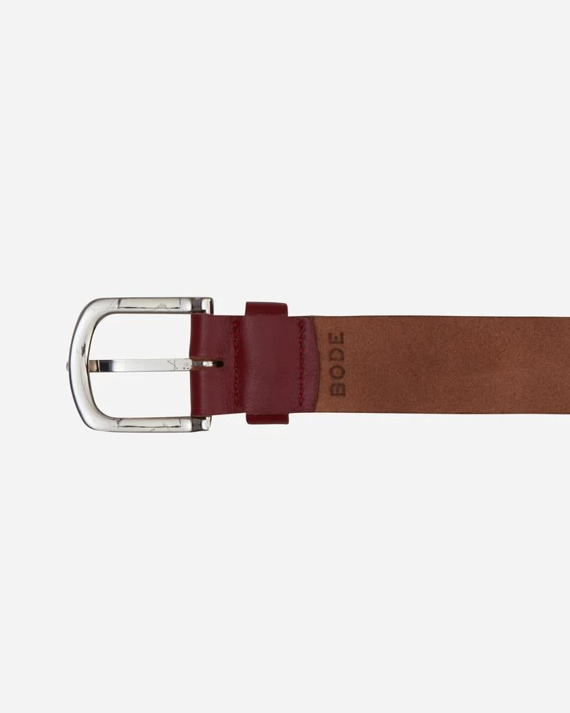 BODE Gem Stud Belt Red 6