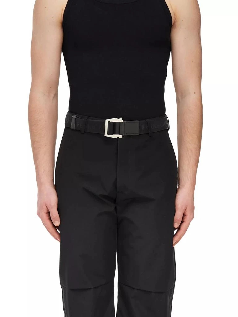 Salvatore Ferragamo Cut-to-Size Logo Grosgrain Belt 2