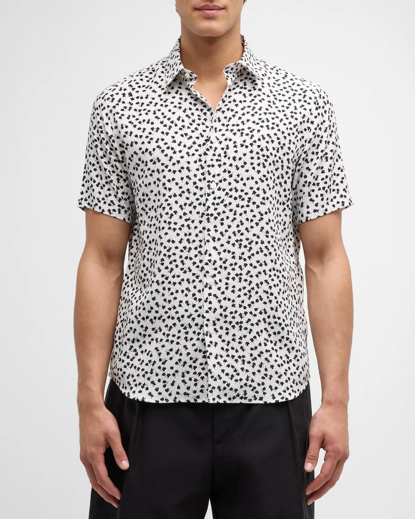 Theory Men's Irving Floral Sport Shirt 4