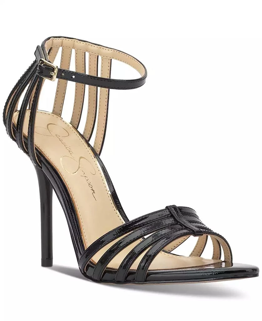 Jessica Simpson Women's Nuvire Strappy Stiletto Dress Sandals 1