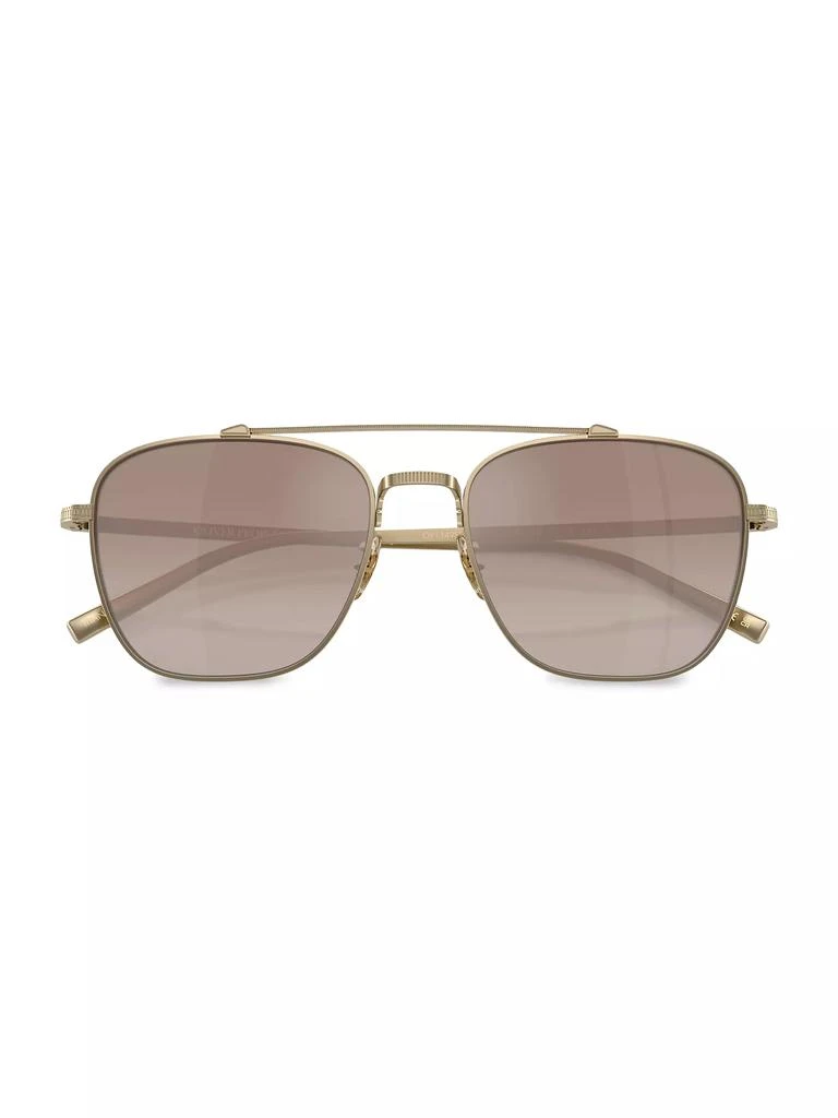 Oliver Peoples 55MM Aviator Sunglasses 5