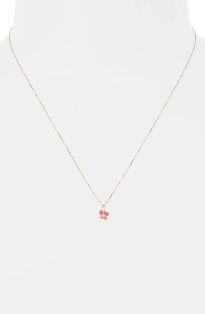 Bony Levy Icon 18K Gold Flower Pendant Necklace - 0.007 ctw 2