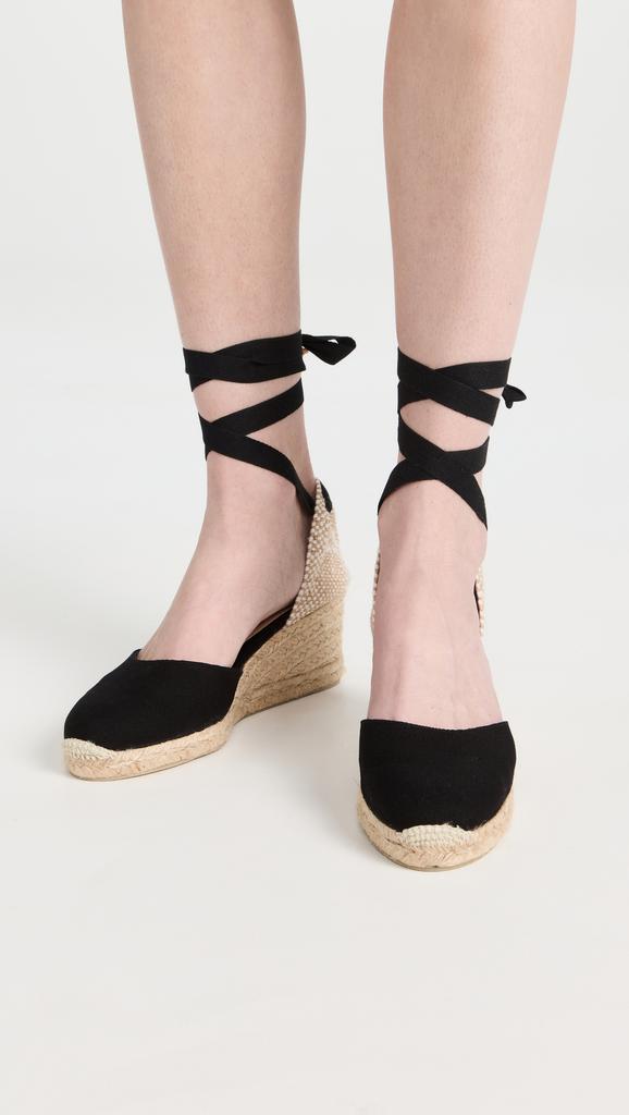 Castaner Carina Mid Wedge Canvas Espadrilles