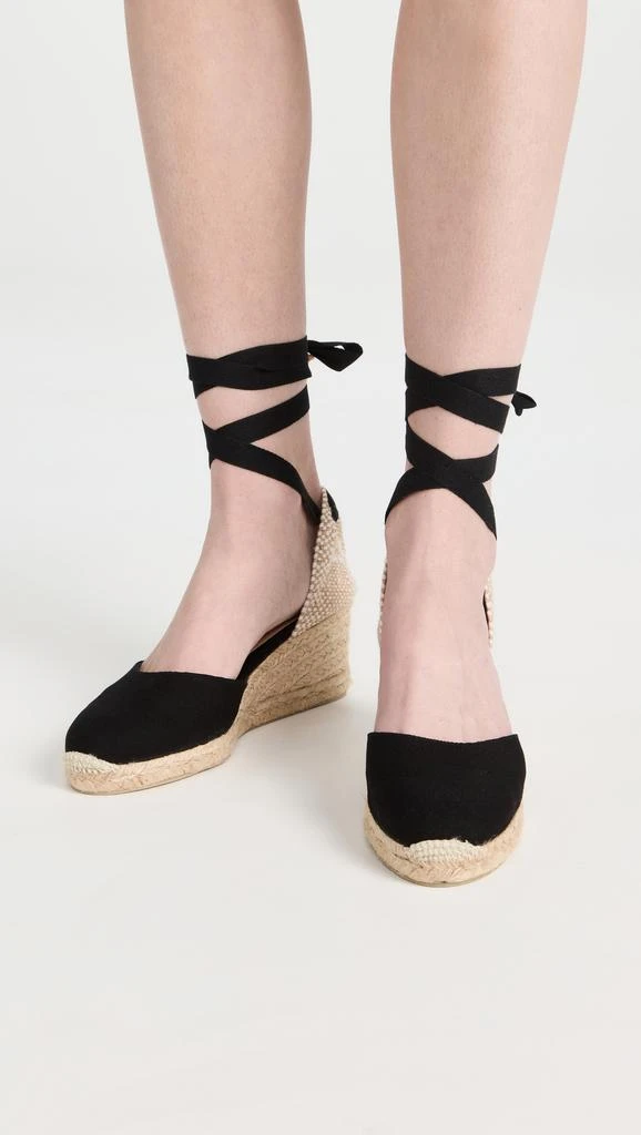 Castaer Carina Mid Wedge Canvas Espadrilles 2