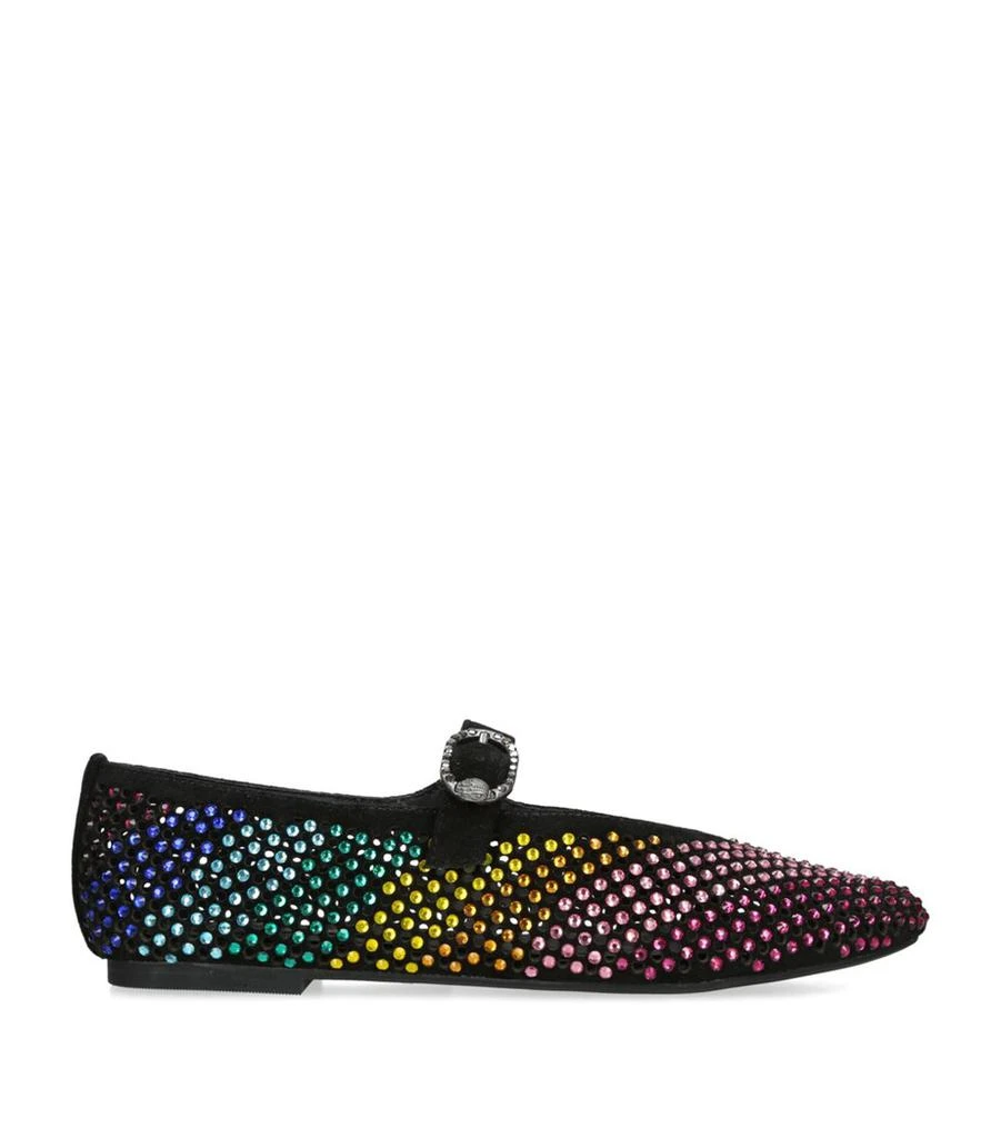 Kurt Geiger Embellished Mayfair Ballet Flats 3