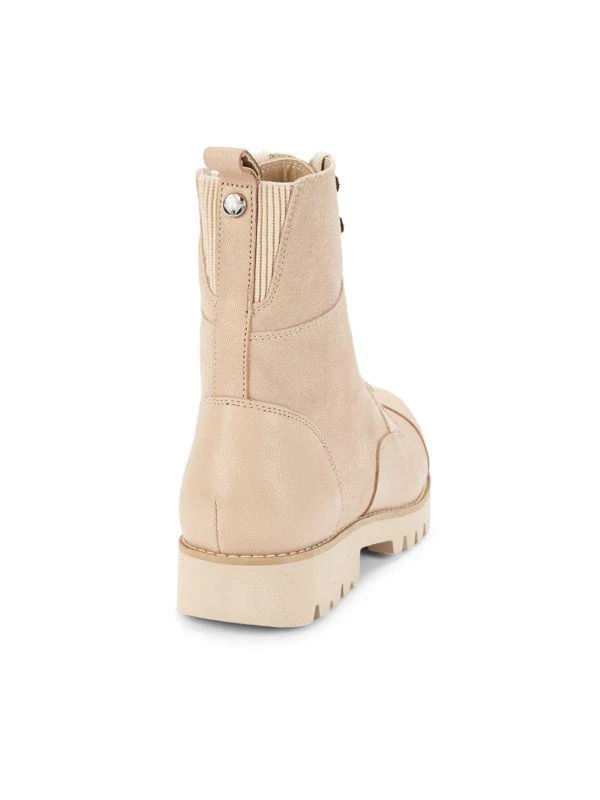 Donald J Pliner Suede & Leather Ankle Boots 3