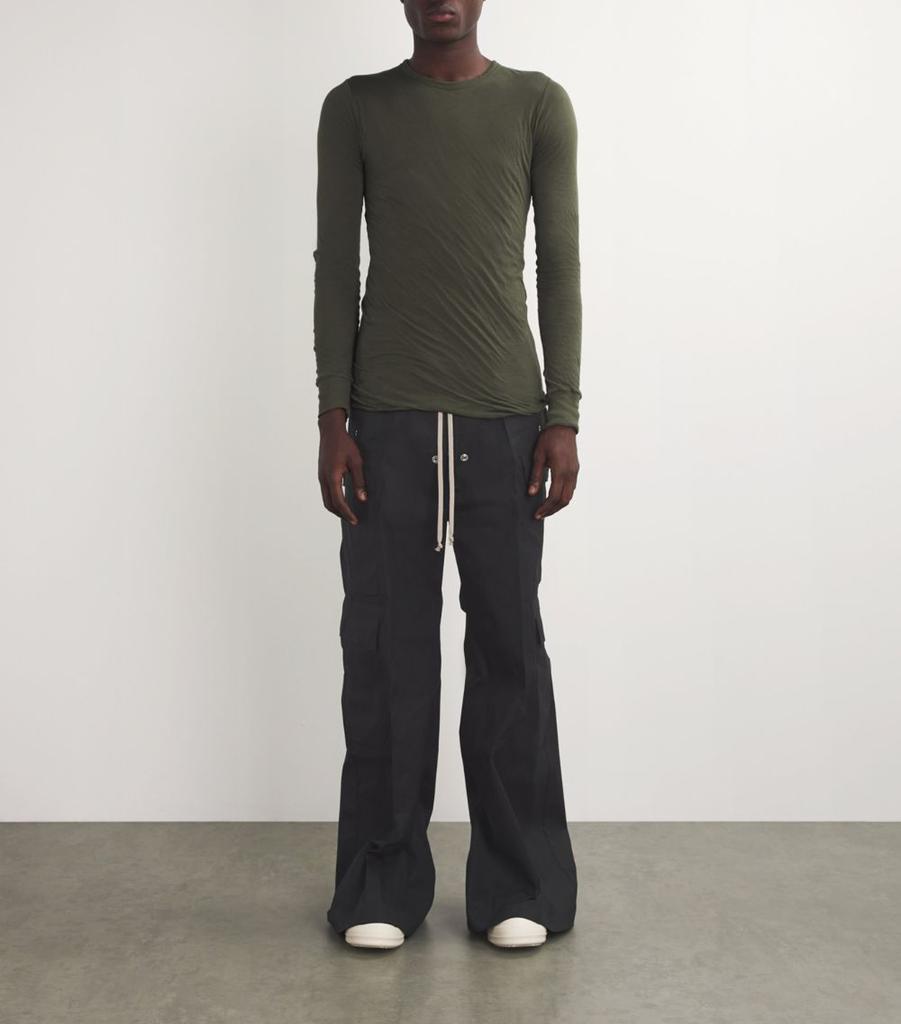 Rick Owens Cotton Cargobela Cargo Trousers