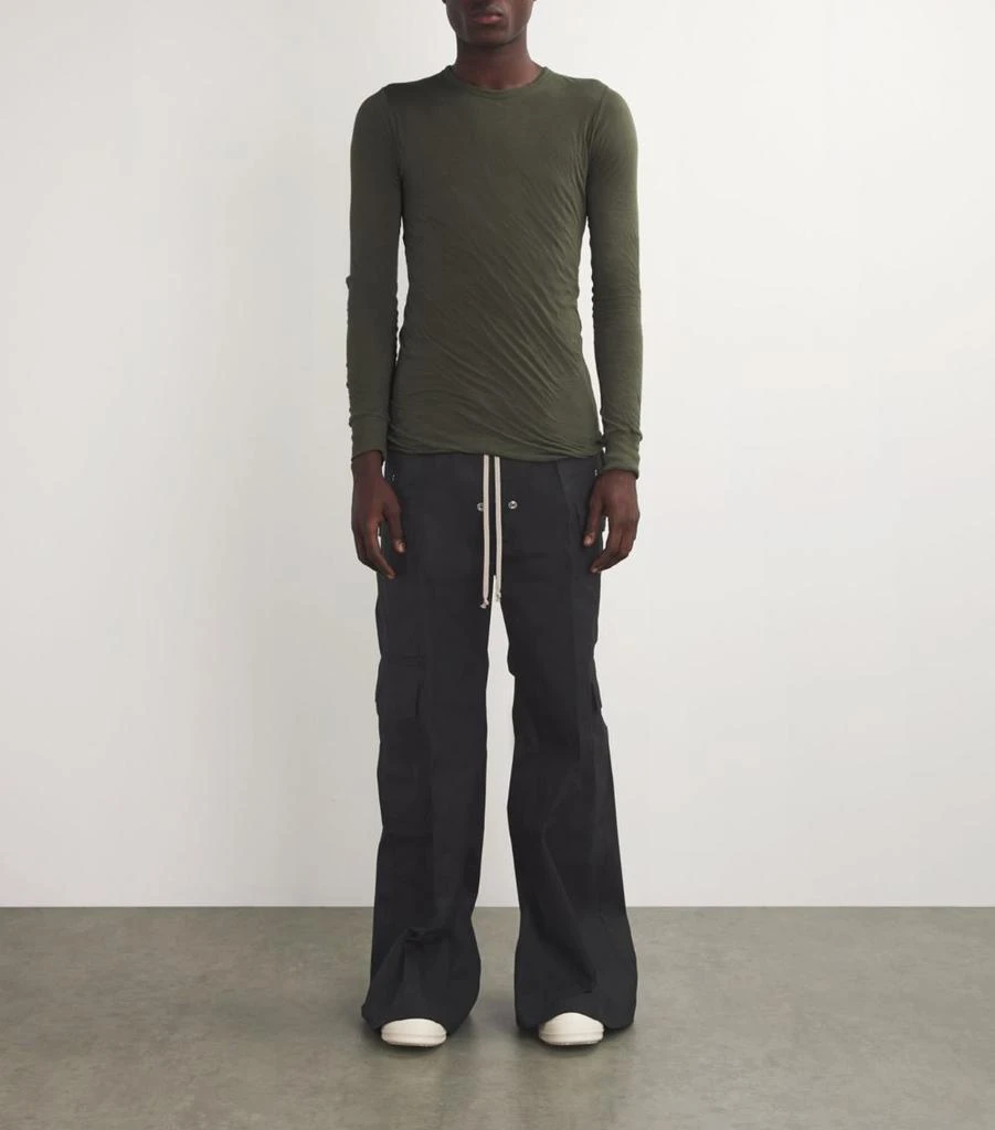 Rick Owens Cotton Cargobela Cargo Trousers 2