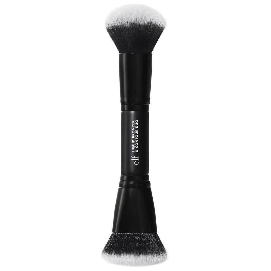 e.l.f. Liquid Bronzer & Contour Duo Brush 1 ct 3