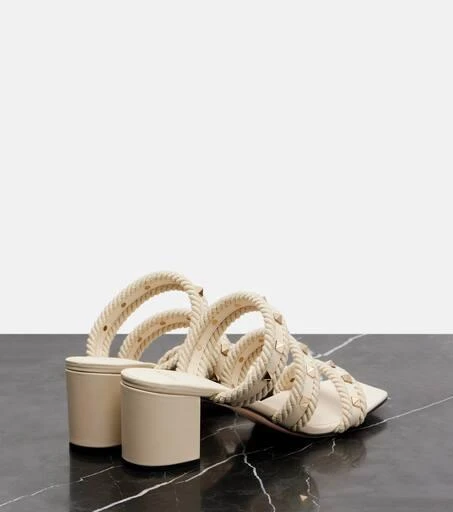 Valentino Rockstud Torchon 60 leather mules 2