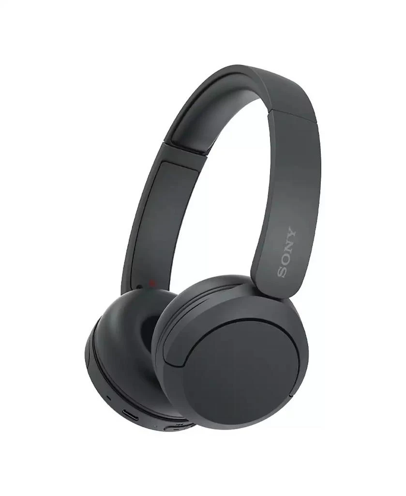 SONY WHCH520/B Wireless Over-Ear Headphones with 360 Reality Audio, Siri/Google Assistant Compatible, 
Built-In Microphone