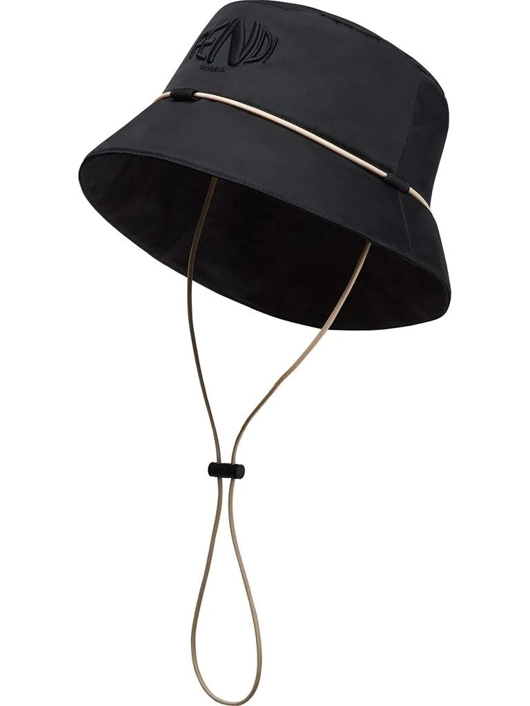 Fendi FF-motif bucket hat - men -  -  - Black 1