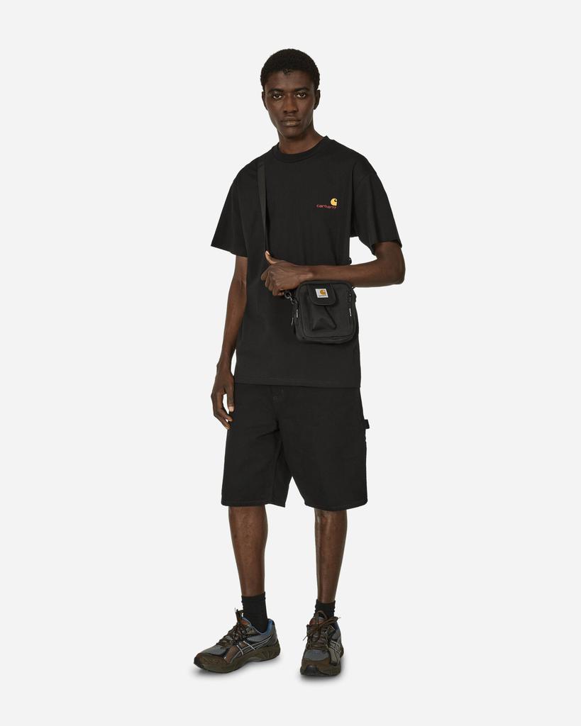 パンツ Carhartt Singleknee Shorts Pants Black Carhartt WIP Single Knee Shorts Black (Rinsed) - Pants