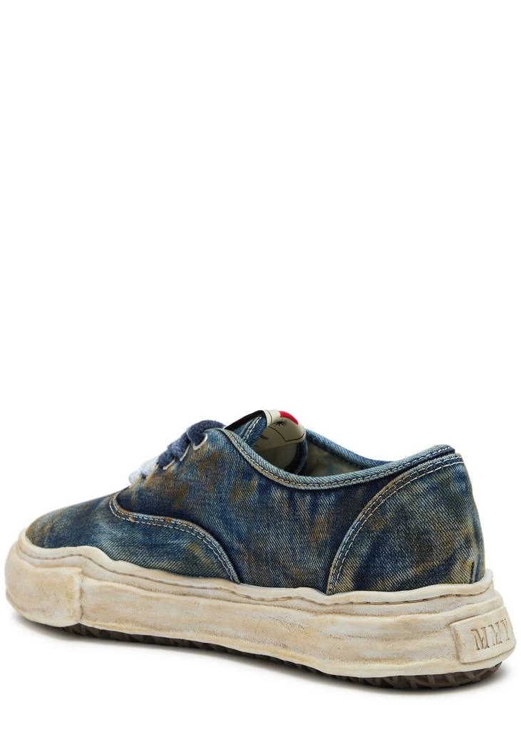 Maison MIHARA YASUHIRO Baker distressed denim sneakers 2
