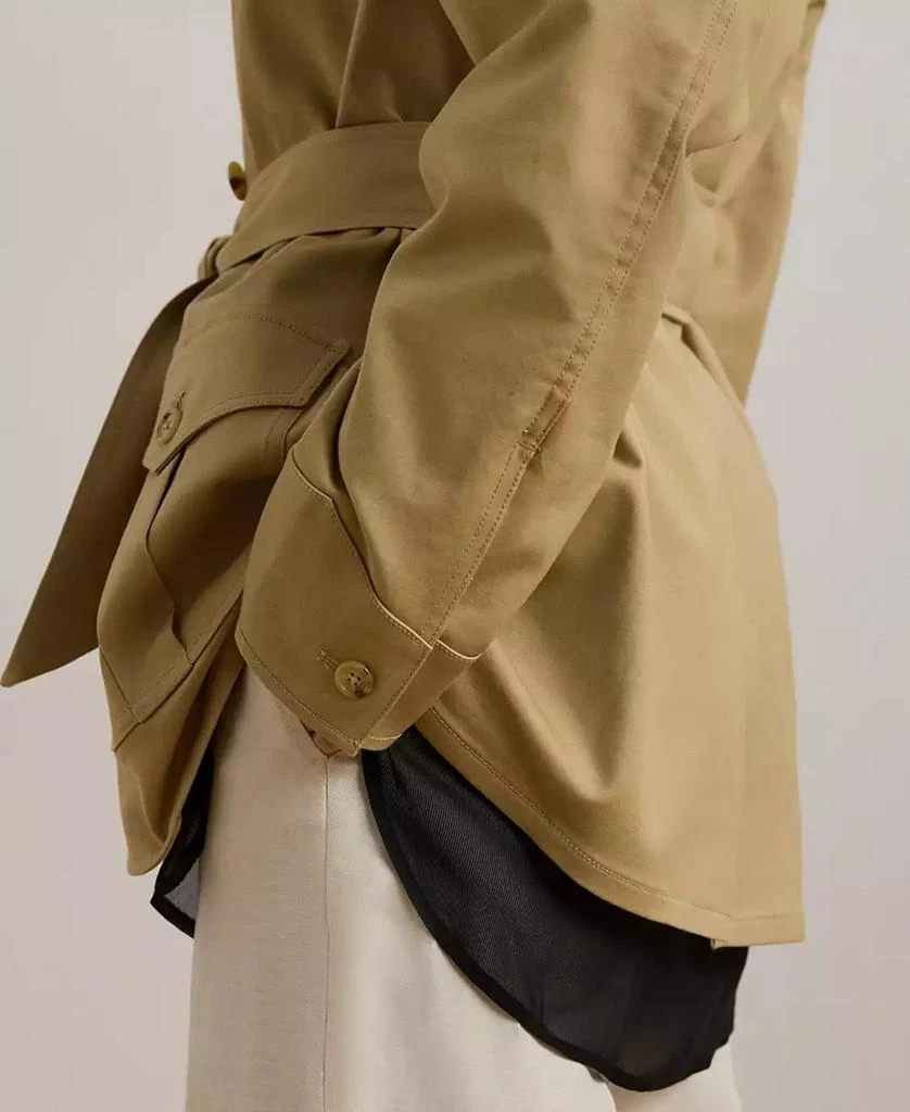 Ralph Lauren Women's Double-Faced Stretch Cotton Field Jacket 4