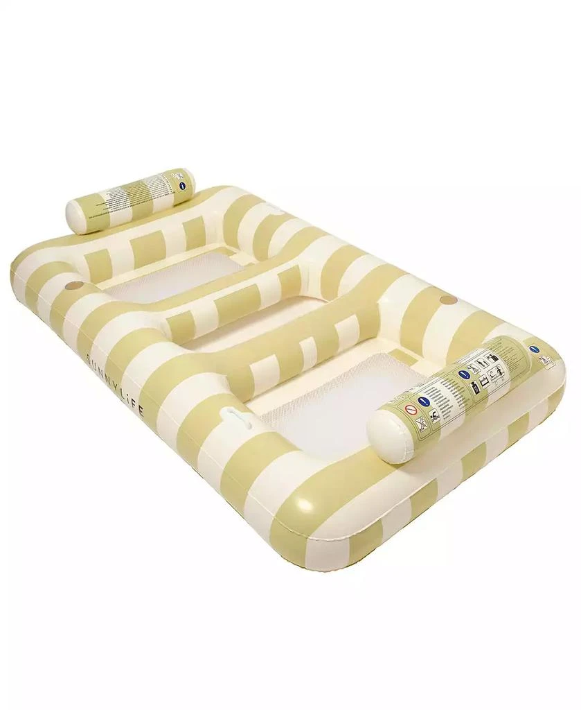 Sunnylife Luxe Twin Hammock Float: Casa Sand Stripe 1