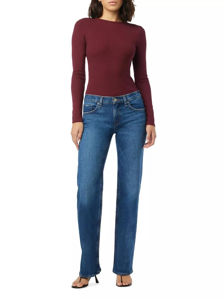 Hudson Kelli Low-Rise Loose-Fit Straight Jeans 2