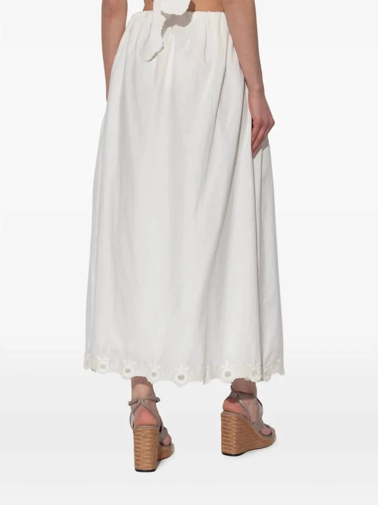 Posse Antoinette Skirt In Vintage White 3