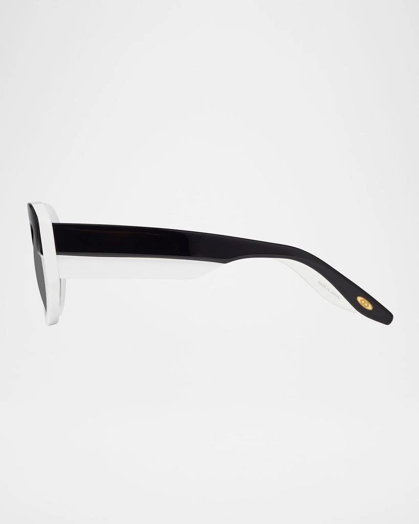 Barton Perreira Sueno Acetate Rectangle Sunglasses 2