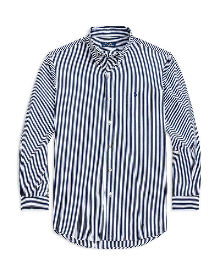 Ralph Lauren Cotton Stretch Poplin Classic Fit Button Down Shirt 6