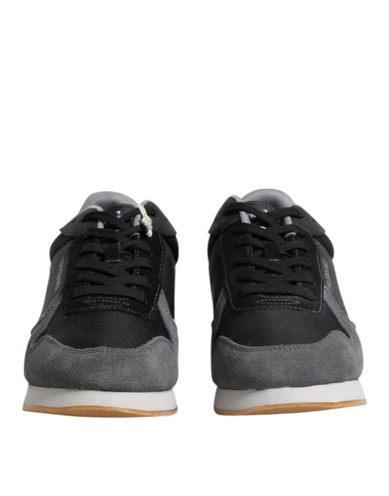 TRUSSARDI Lace Up Low Top Casual Sneakers Men's Shoes