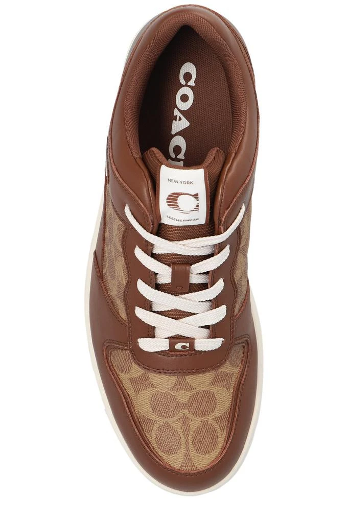 Coach Coach Logo Patch Lace-Up Sneakers 4