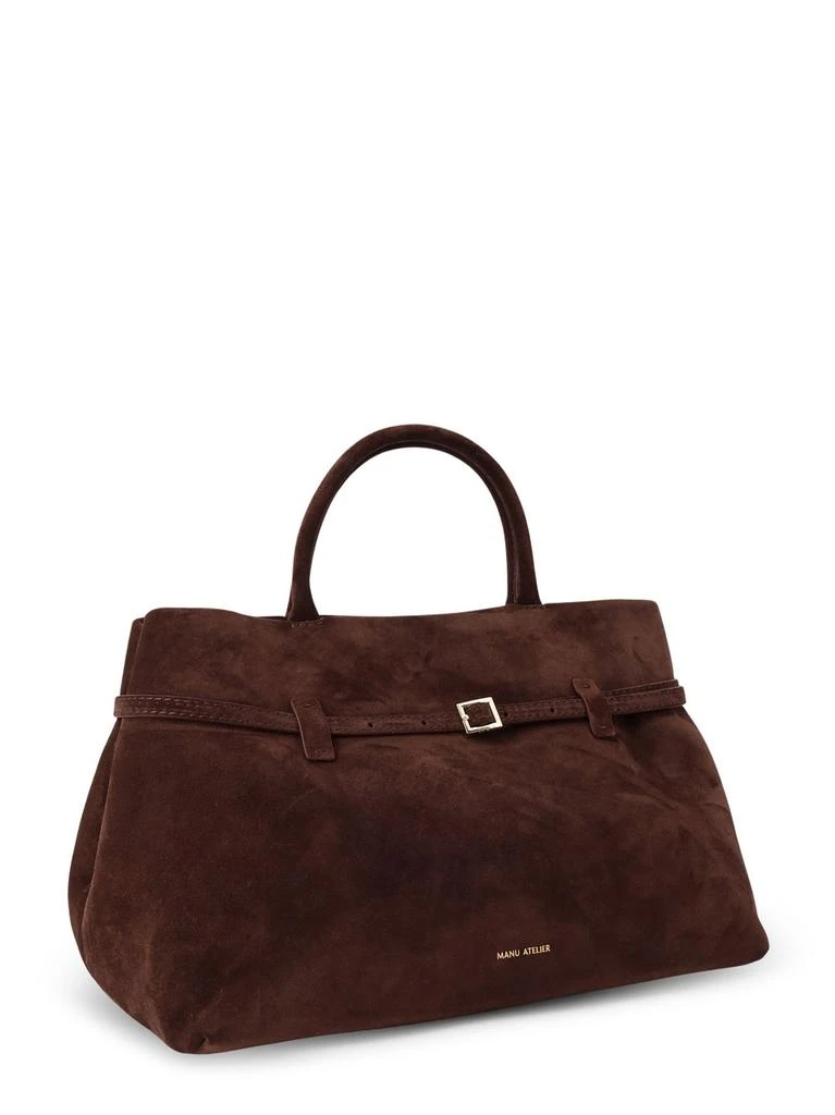 Manu Atelier Manu Atelier Buckle Detailed Tote Bag 3