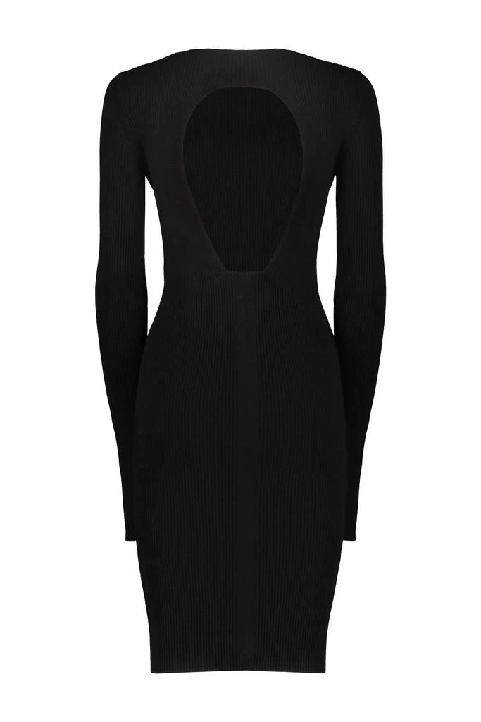 Rick Owens Rick Owens Long-Sleeved Boat-Neck Dress 2