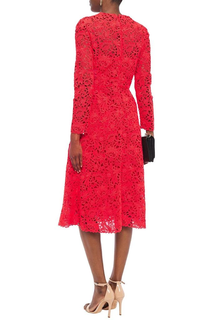 Valentino Silk-blend guipure lace midi dress 3