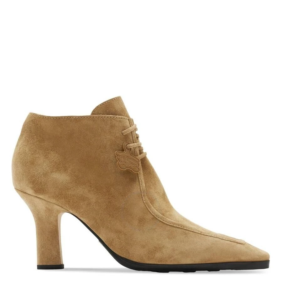 Burberry Burberry Ladies Jute Suede Lace-up Booties, Brand Size 37 ( US Size 7 ) 1