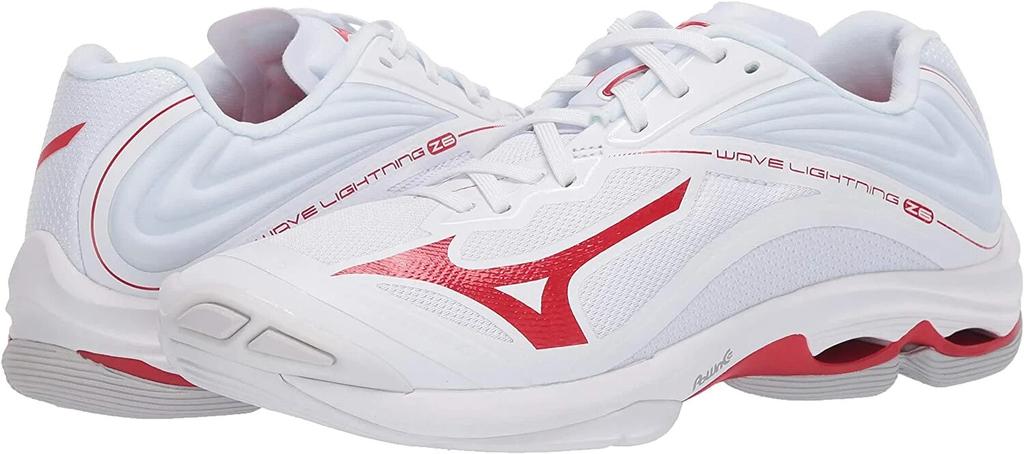 Mizuno Mizuno Wave Lightning Z6 V1GC200062 Women's US 9 White Volleyball Shoes DWA313