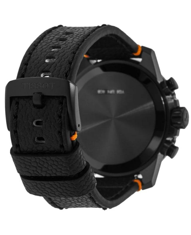 Tissot Tissot Supersport Chrono Basketball Edition Black Dial Leather Strap Men's Watch T125.617.36.081.00 4