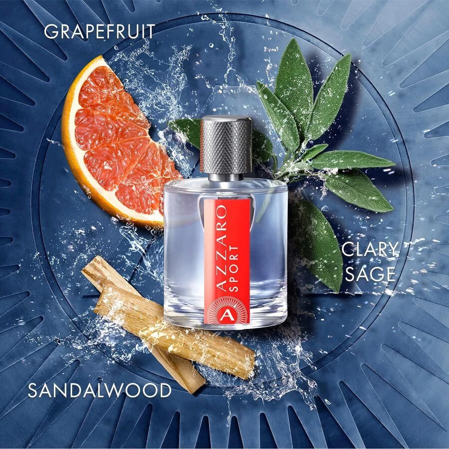 AZZARO Azzaro Men's Azzaro Sport EDT Spray 3.4 oz Fragrances 3614273667418 3