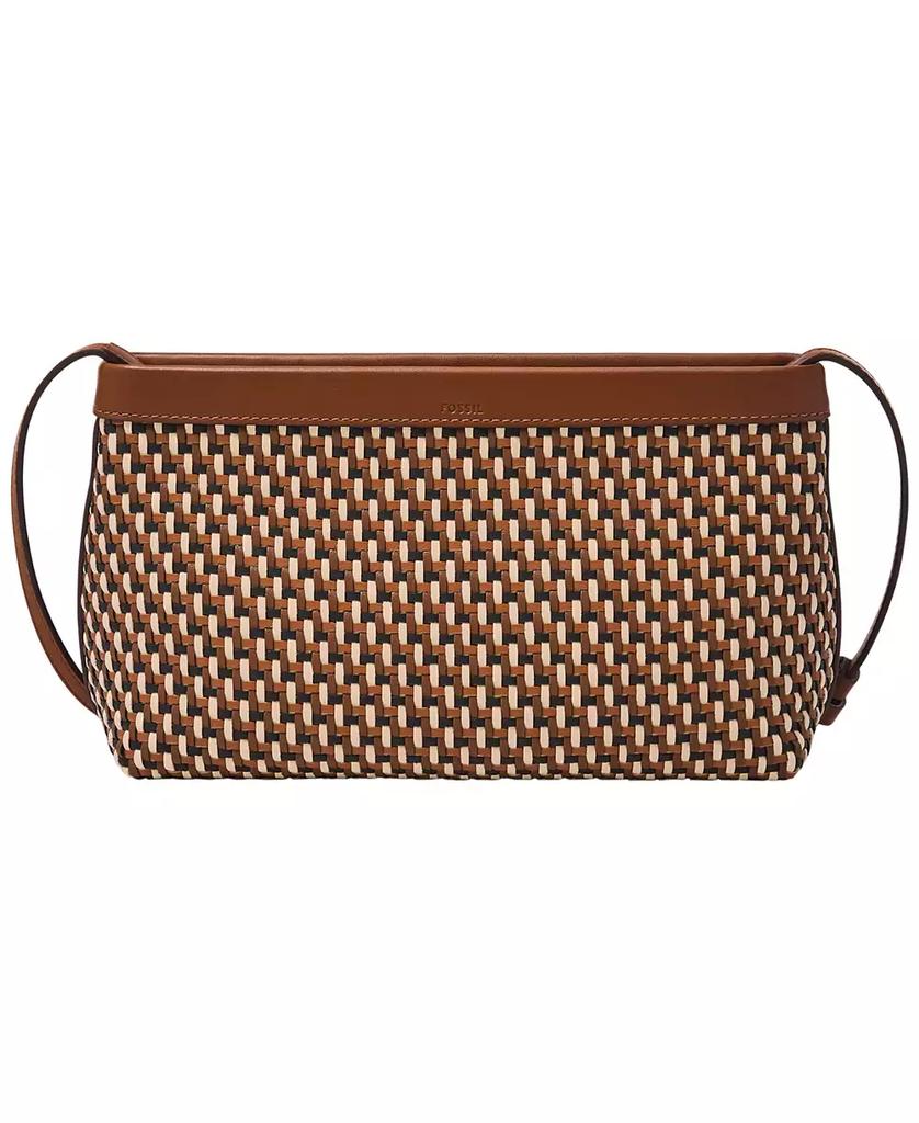 Fossil Penrose Top Zipper Clutch Handbag