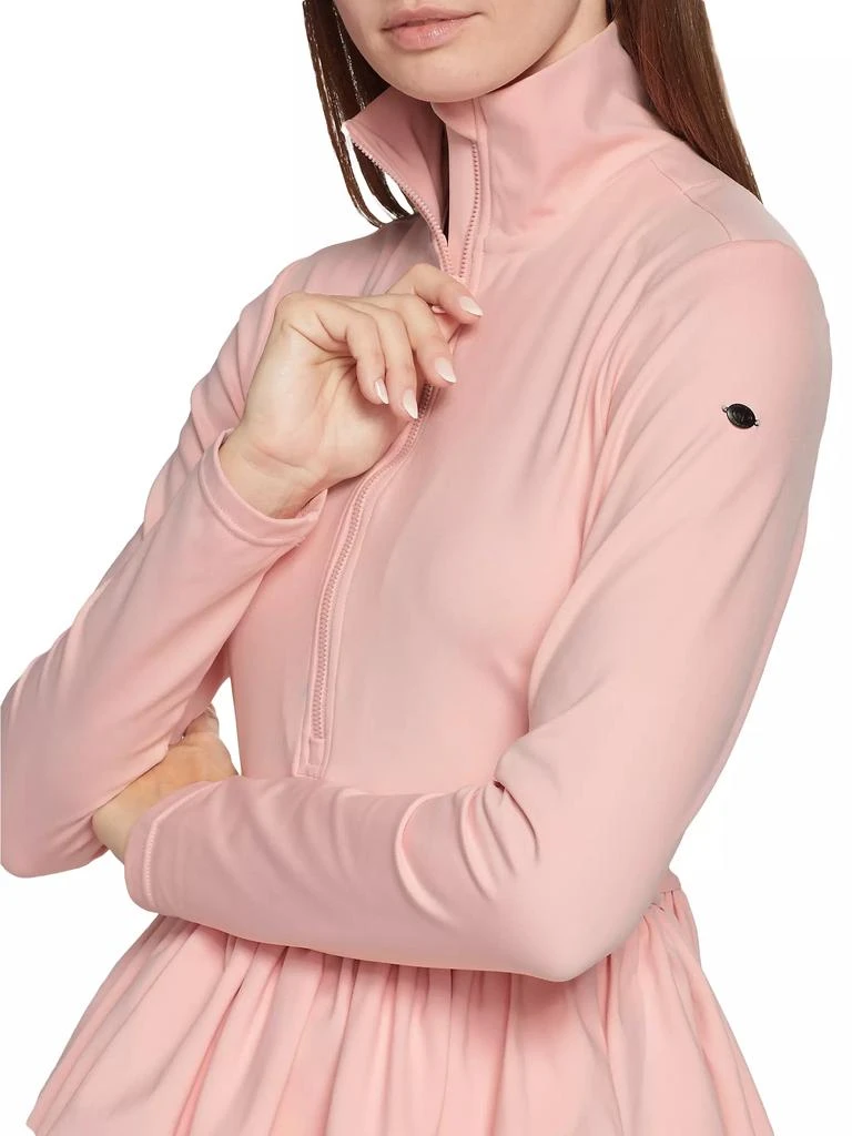 Goldbergh Ballet Stretch Interlock Ski Pullover Blouse 6
