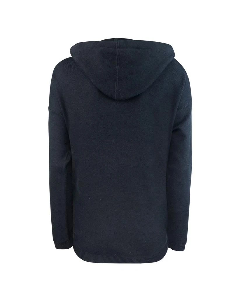 ELISABETTA FRANCHI Elisabetta Franchi Logo Banded Hooded Sweatshirt 2