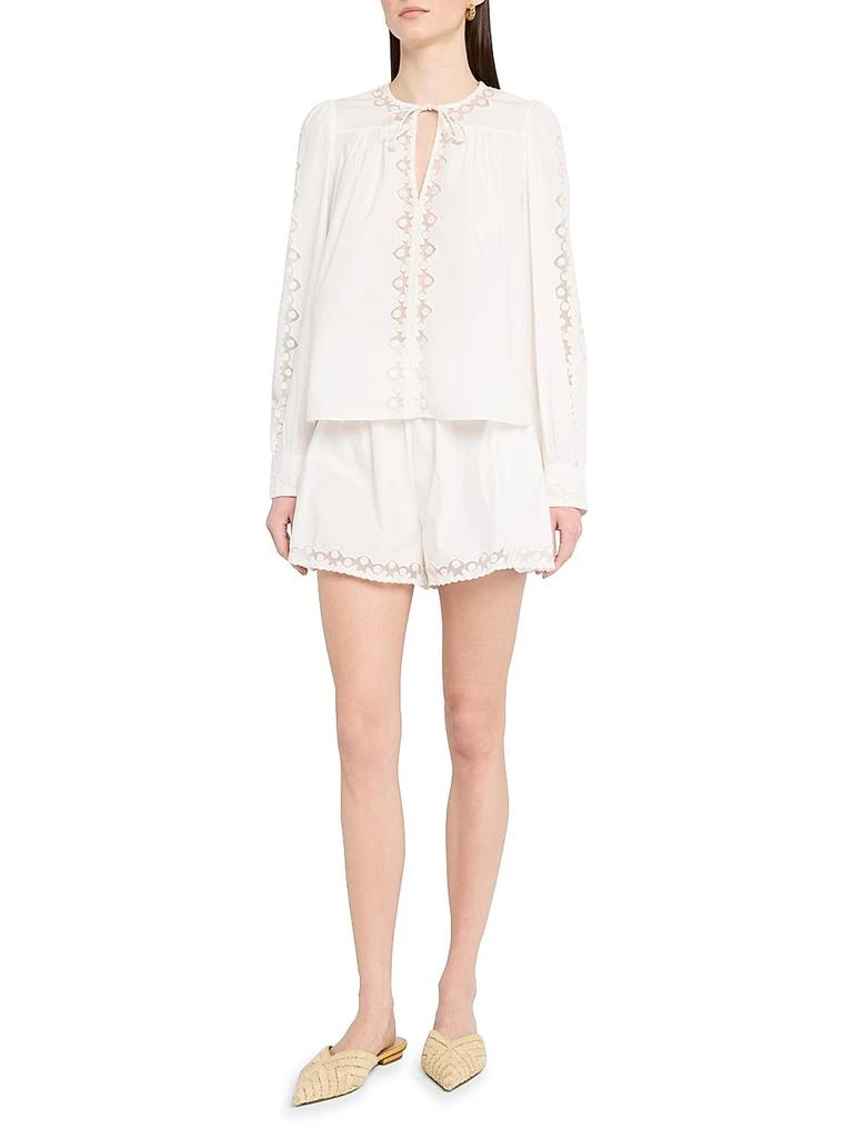 Ulla Johnson Kady Long-Sleeve Blouse 2