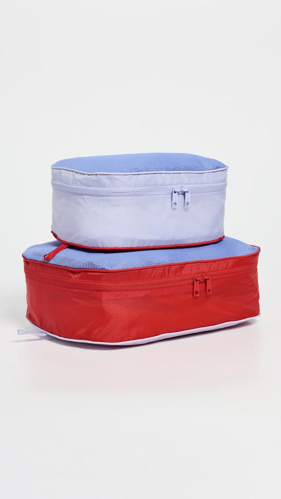 Baggu Packing Cube Set Mesh Berry Mix