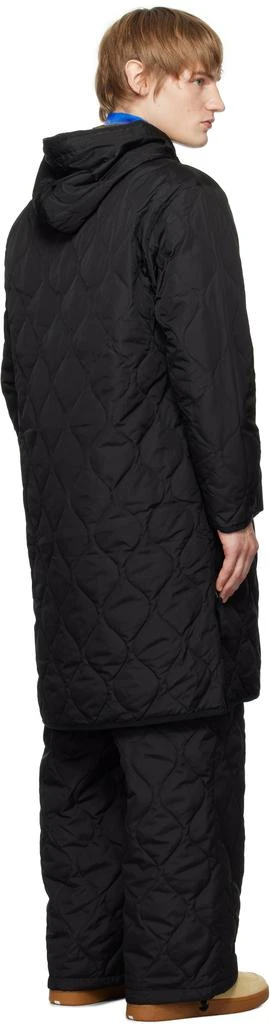 Taion Black Military Hood Long Down Coat 3