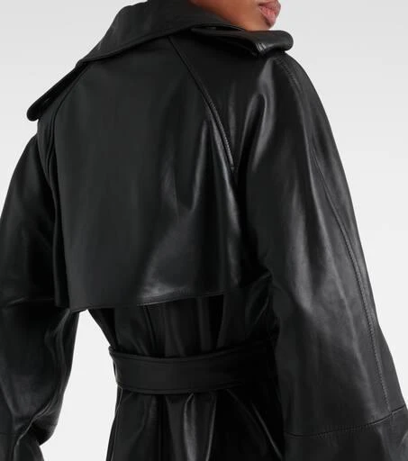 WARDROBE.NYC Leather trench coat 5