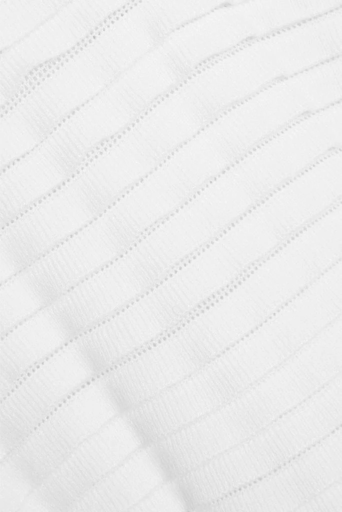 Altuzarra Cutout pleated stretch-knit midi dress 4