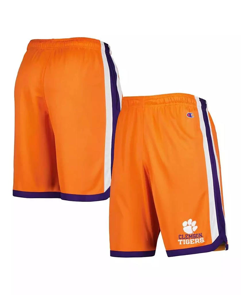 CHAMPION Men's Orange Clemson Tigers Basketball Shorts 1