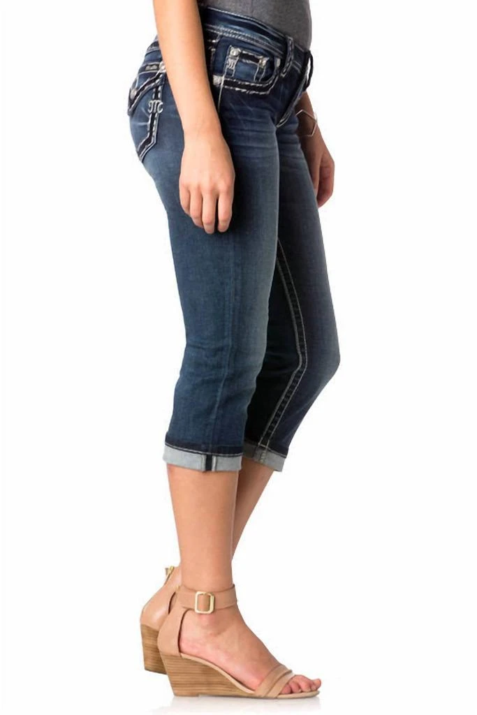 Miss Me Miss Me - Midnight Stitch Capri 3