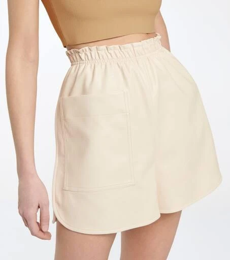 Stella McCartney Faux leather shorts 4