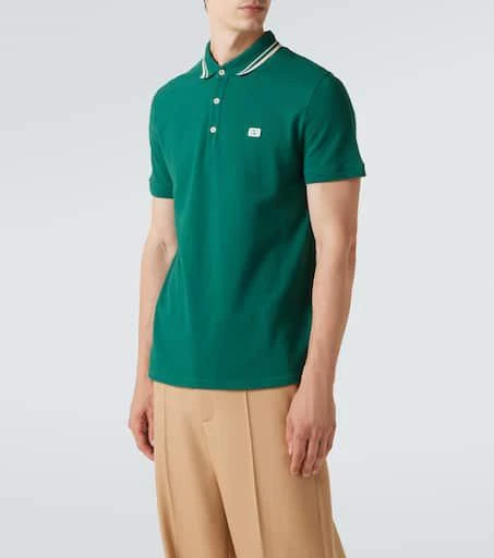 Valentino VLogo cotton piqué polo shirt 3