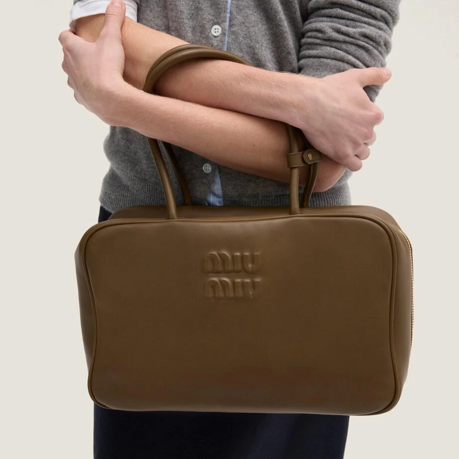 Miu Miu Leather Beau Shoulder Bag 5