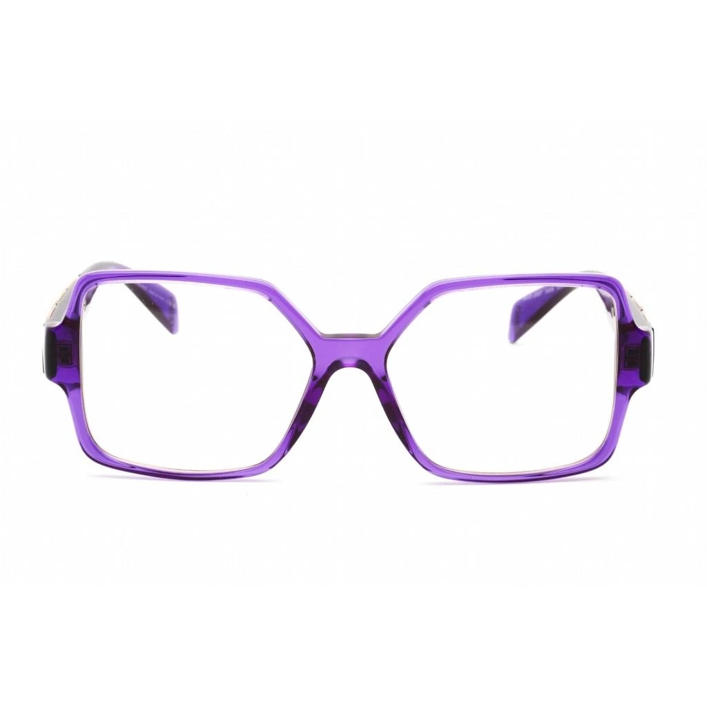 Versace Versace Women's Eyeglasses - Transparent Violet Plastic Frame, 55 mm | 0VE3337 5408 2