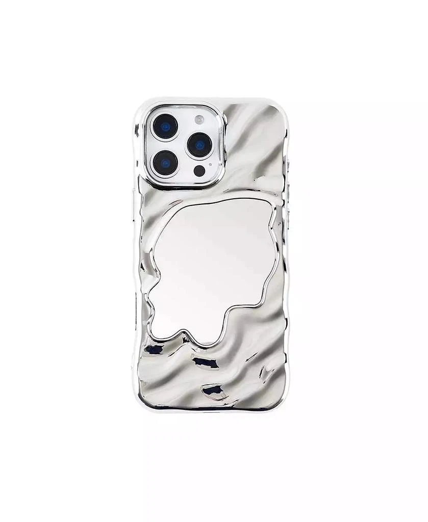 Auramma Silver Mirror iPhone 16 Pro Max Case