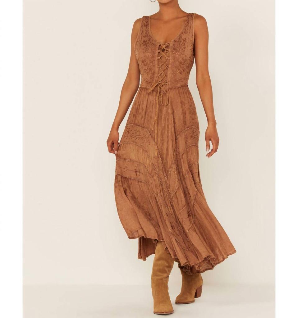 Scully Scully - Lace-up Jacquard Dress