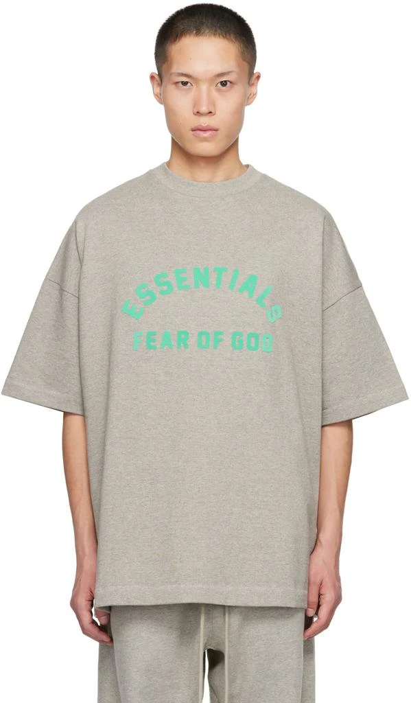 Fear of God ESSENTIALS Gray Crewneck T-Shirt 1